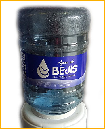 AGUA MINERAL BEJÍS BIDÓN 20L.
